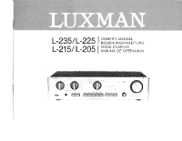 Luxman L-205-L-235_Owners_manual